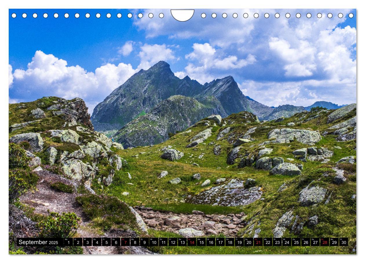 Bild: 9783435112210 | Wanderparadies Montafon (Wandkalender 2025 DIN A4 quer), CALVENDO...