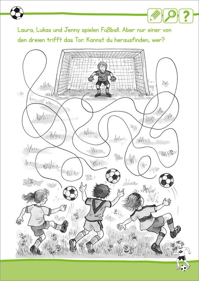 Bild: 9783788639686 | Rätselspaß Fußball ab 6 Jahren | Taschenbuch | Rätsel, Spaß, Spiele