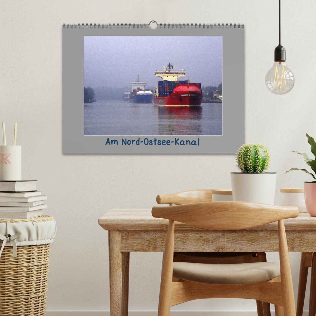 Bild: 9783435818778 | Am Nord- Ostsee-Kanal (Wandkalender 2025 DIN A3 quer), CALVENDO...