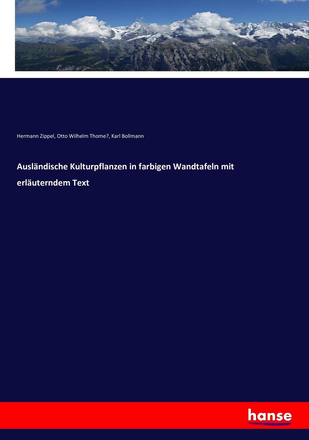 Cover: 9783743615403 | Ausländische Kulturpflanzen in farbigen Wandtafeln mit erläuterndem...