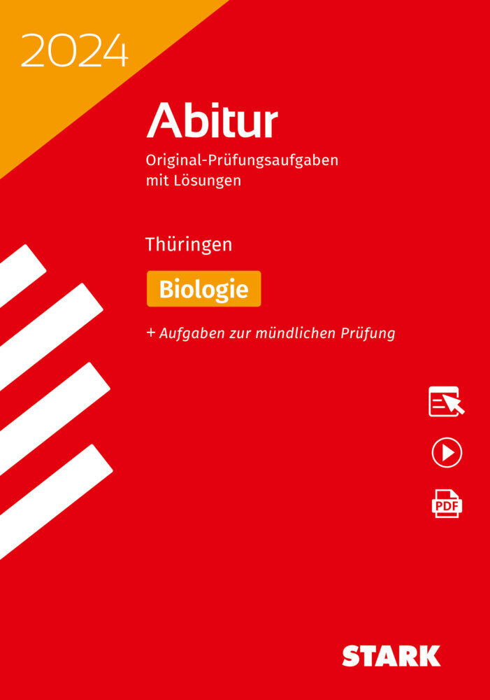 Cover: 9783849059354 | STARK Abiturprüfung Thüringen 2024 - Biologie, m. 1 Buch, m. 1 Beilage