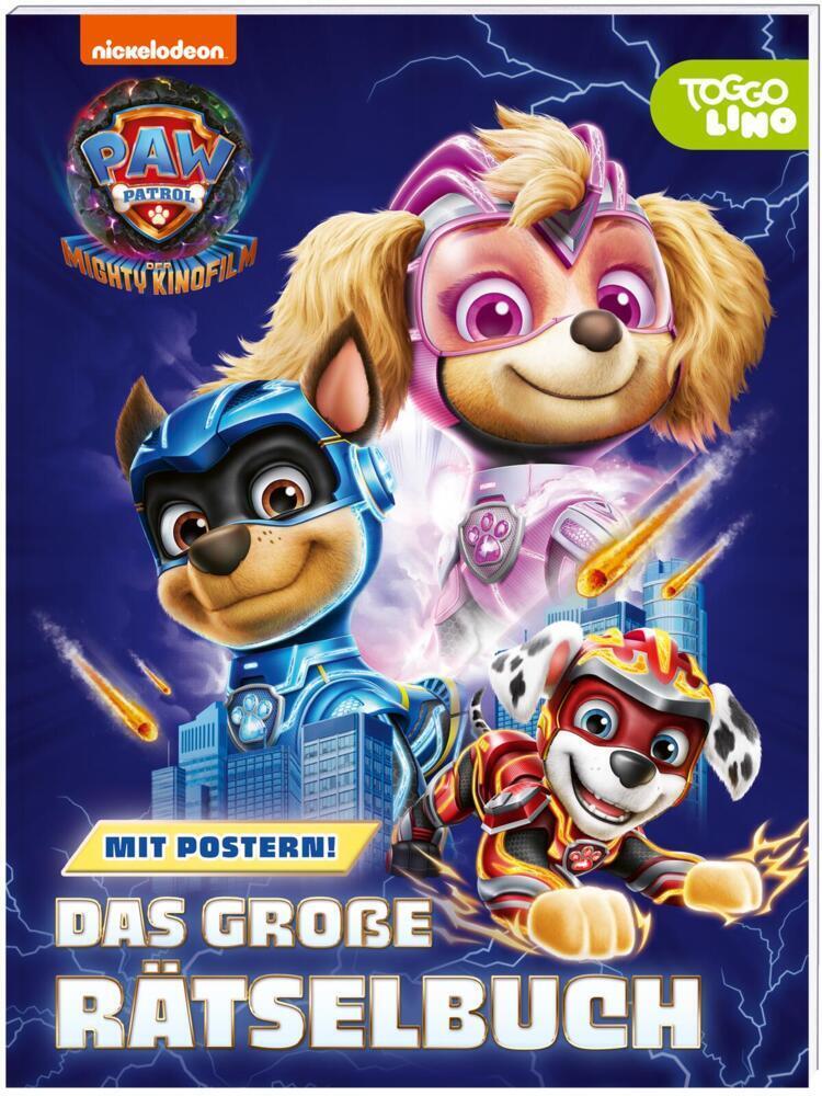 Cover: 9783845123769 | PAW Patrol -Der Mighty Kinofilm: Das große Rätselbuch | Taschenbuch