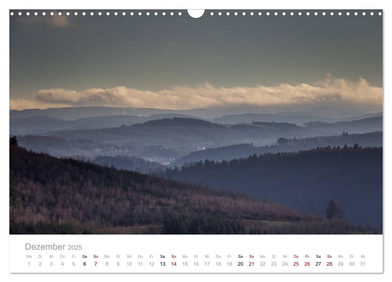 Bild: 9783435400003 | Sauerländer Berge (Wandkalender 2025 DIN A3 quer), CALVENDO...