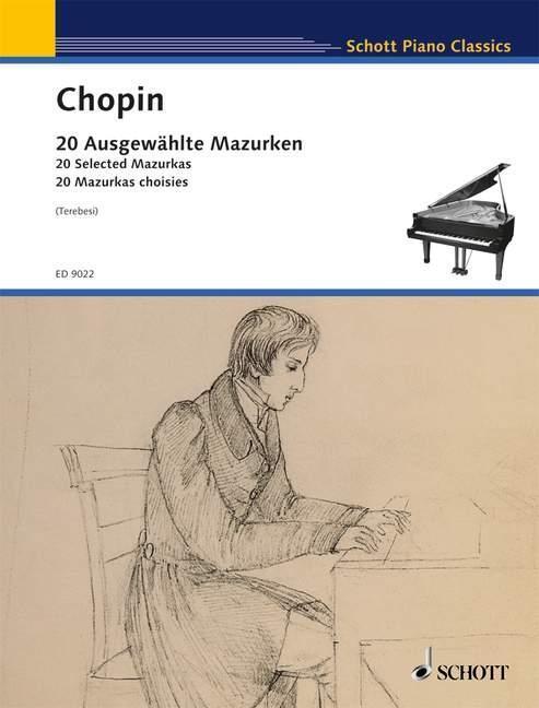 Cover: 9783795752866 | 20 Ausgewählte Mazurken | Klavier., Schott Piano Classics | Chopin