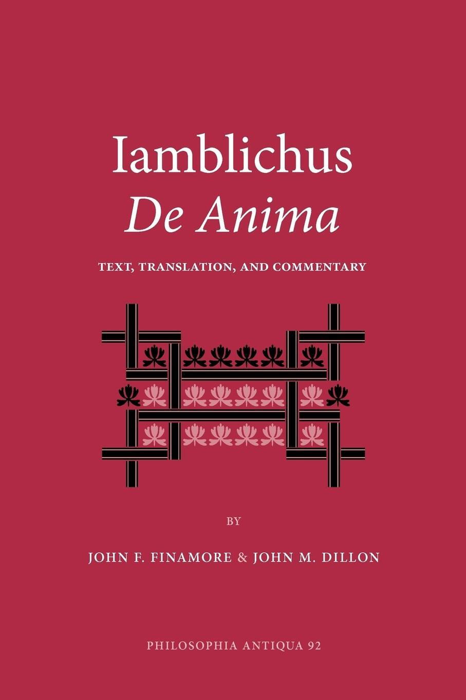 Cover: 9781589834682 | Iamblichus de Anima | Text, Translation, and Commentary | Iamblichus