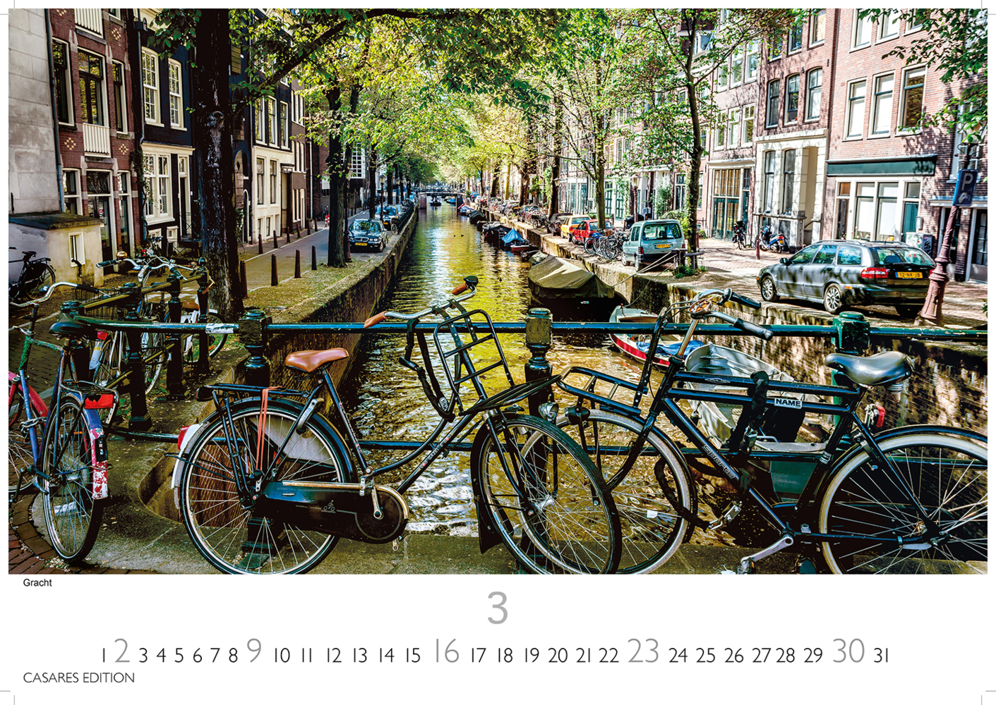 Bild: 9781835241547 | Amsterdam 2025 L 35x50cm | Kalender | 14 S. | Deutsch | 2025