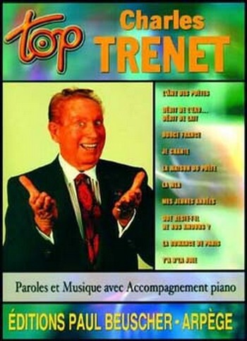 Cover: 3137990011284 | Top Trenet | Charles Trenet | Songbuch (Gesang, Klavier und Gitarre)