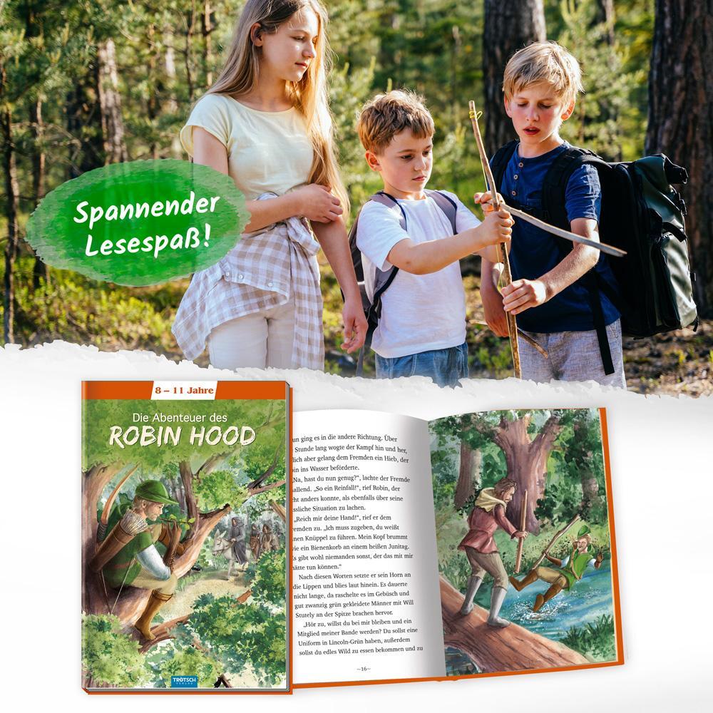Bild: 9783965526167 | Trötsch Kinderbuch Klassiker Die Abenteuer des Robin Hood | KG | Buch