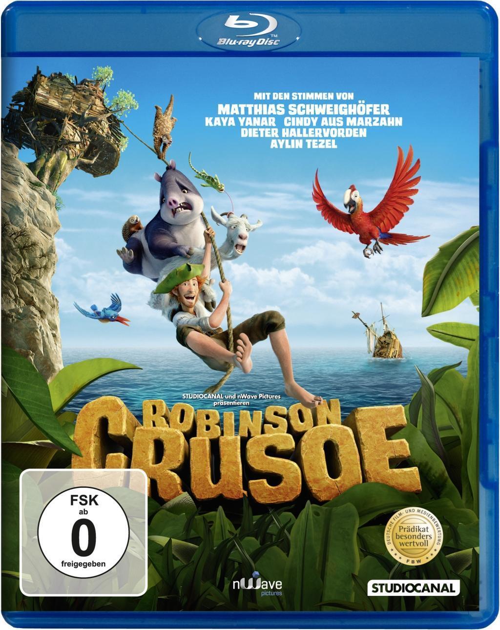 Cover: 4006680078519 | Robinson Crusoe | Lee Christpoher (u. a.) | Blu-ray Disc | Deutsch