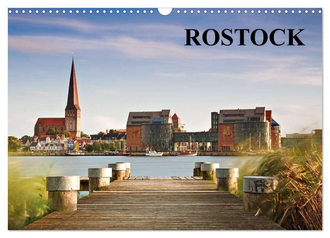 Cover: 9783675480209 | Rostock (Wandkalender 2024 DIN A3 quer), CALVENDO Monatskalender