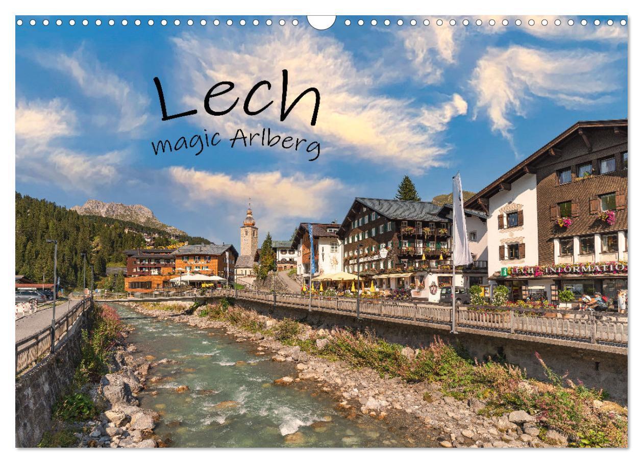 Cover: 9783675986794 | Lech - magic Arlberg (Wandkalender 2024 DIN A3 quer), CALVENDO...