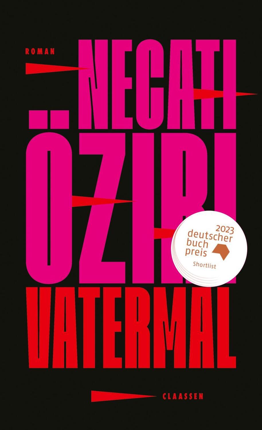 Cover: 9783546100618 | Vatermal | Roman Longlist Deutscher Buchpreis 2023 | Necati Öziri