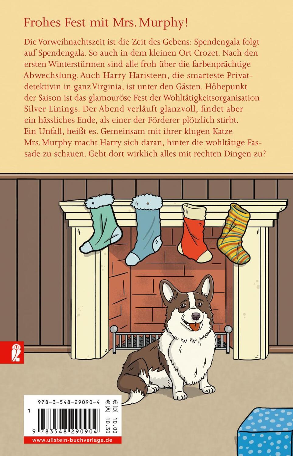 Rückseite: 9783548290904 | Morgen, Katze, wird's was geben | Ein Fall für Mrs. Murphy | Buch