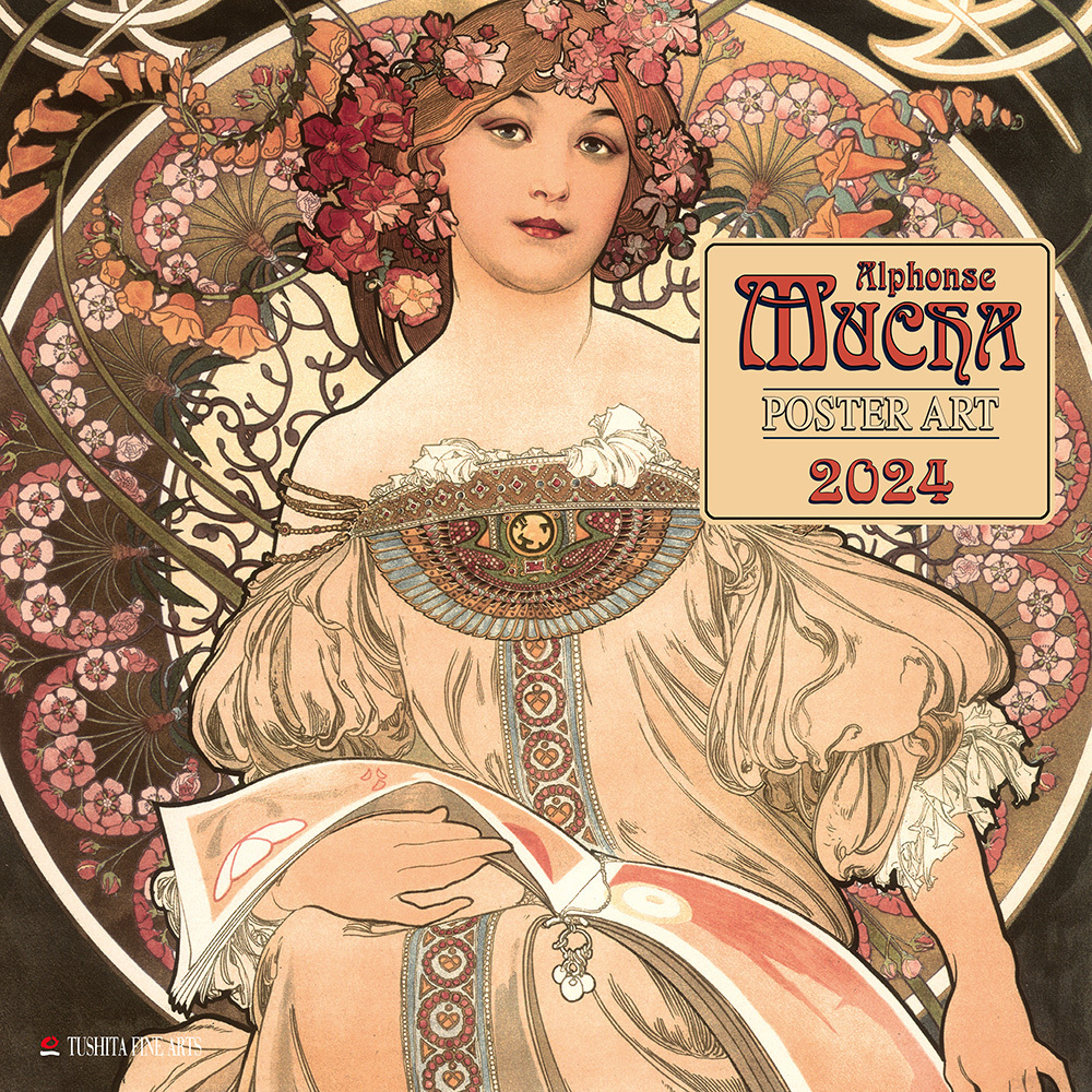 Cover: 9783959292931 | Alphonse Mucha - Poster Art 2024 | Kalender 2024 | Kalender | 28 S.