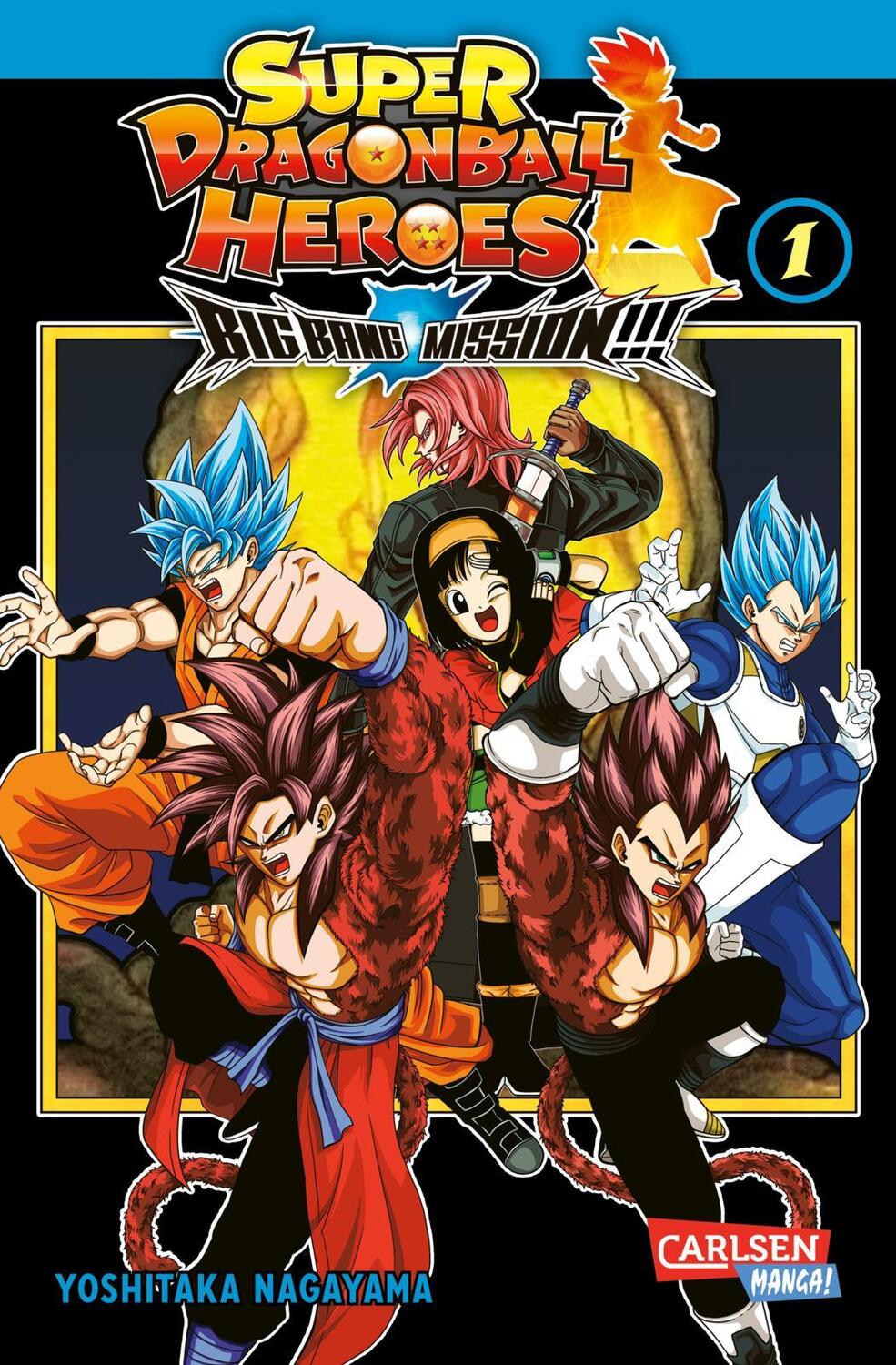 Cover: 9783551779908 | Super Dragon Ball Heroes Big Bang Mission!!! 1 | Yoshitaka Nagayama