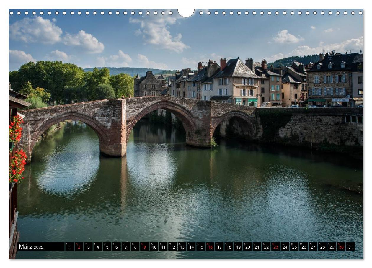 Bild: 9783435628759 | Unterwegs im Département Aveyron (Wandkalender 2025 DIN A3 quer),...