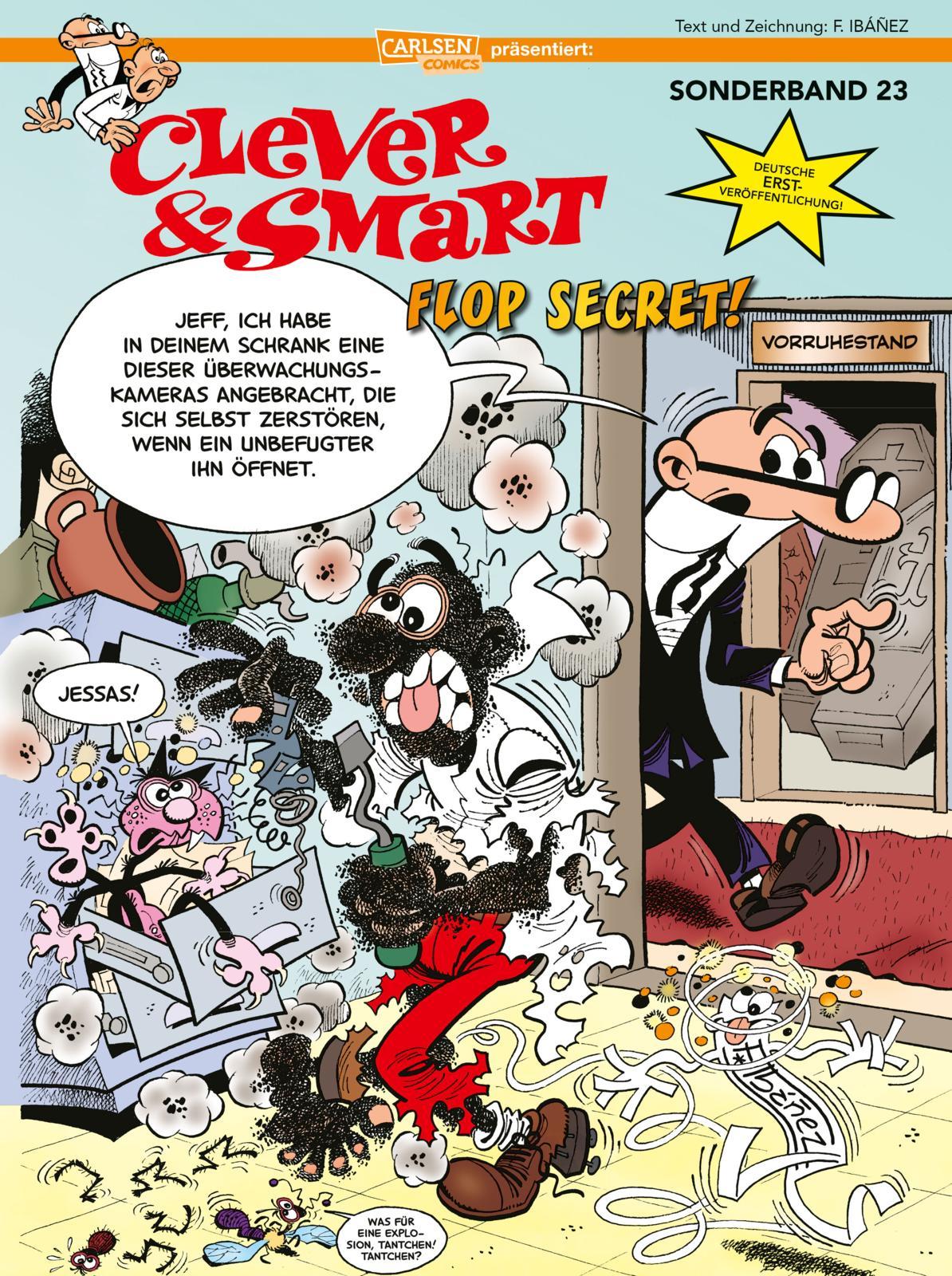 Cover: 9783551799999 | Clever und Smart Sonderband 23: Flop secret! | Francisco Ibáñez | Buch