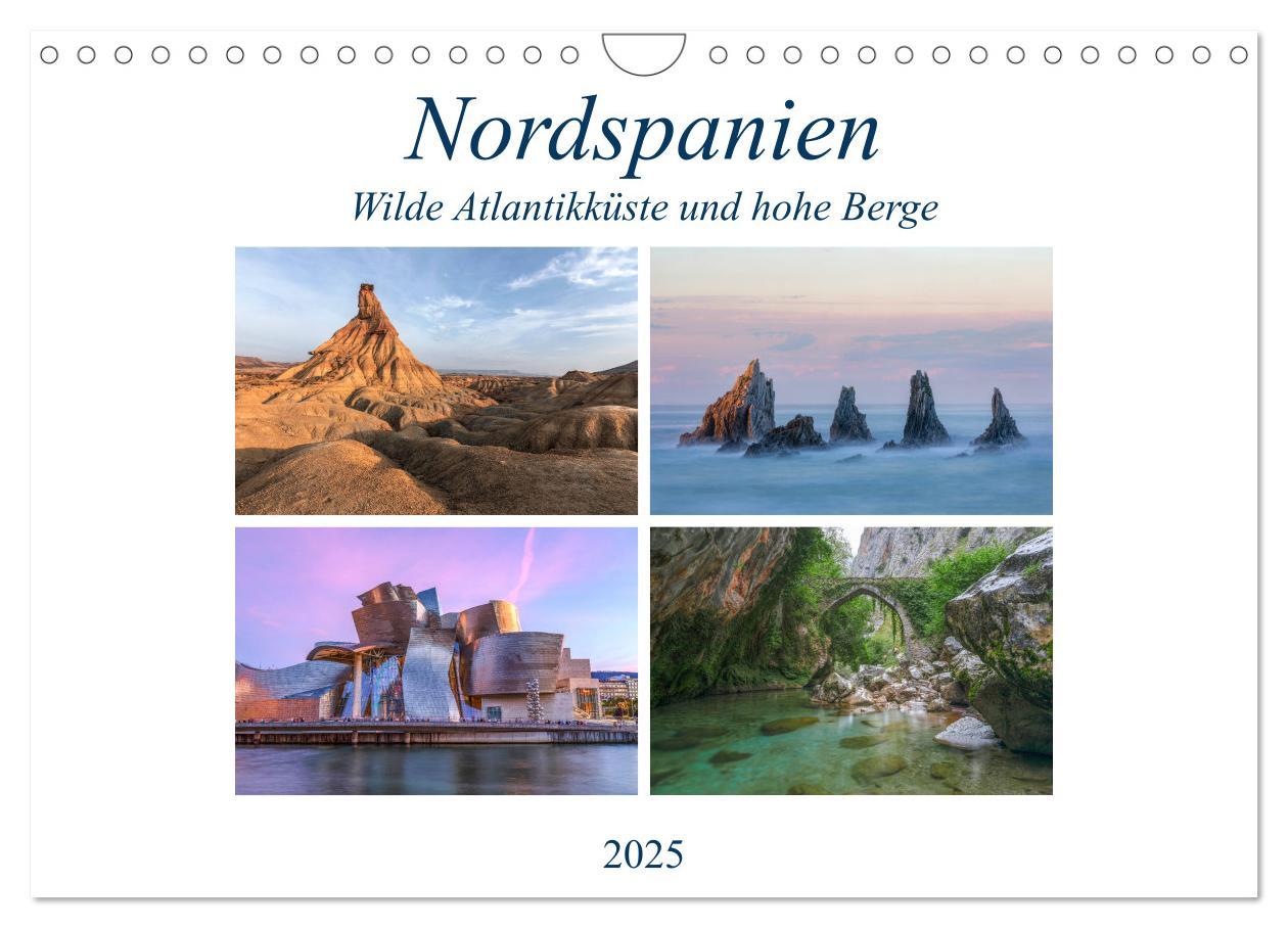 Cover: 9783435273164 | Nordspanien, wilde Atlantikküste und hohe Berge (Wandkalender 2025...