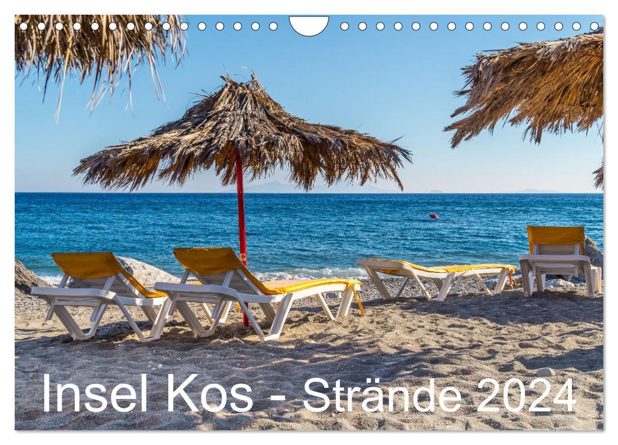 Cover: 9783675608900 | Insel Kos - Strände 2024 (Wandkalender 2024 DIN A4 quer), CALVENDO...