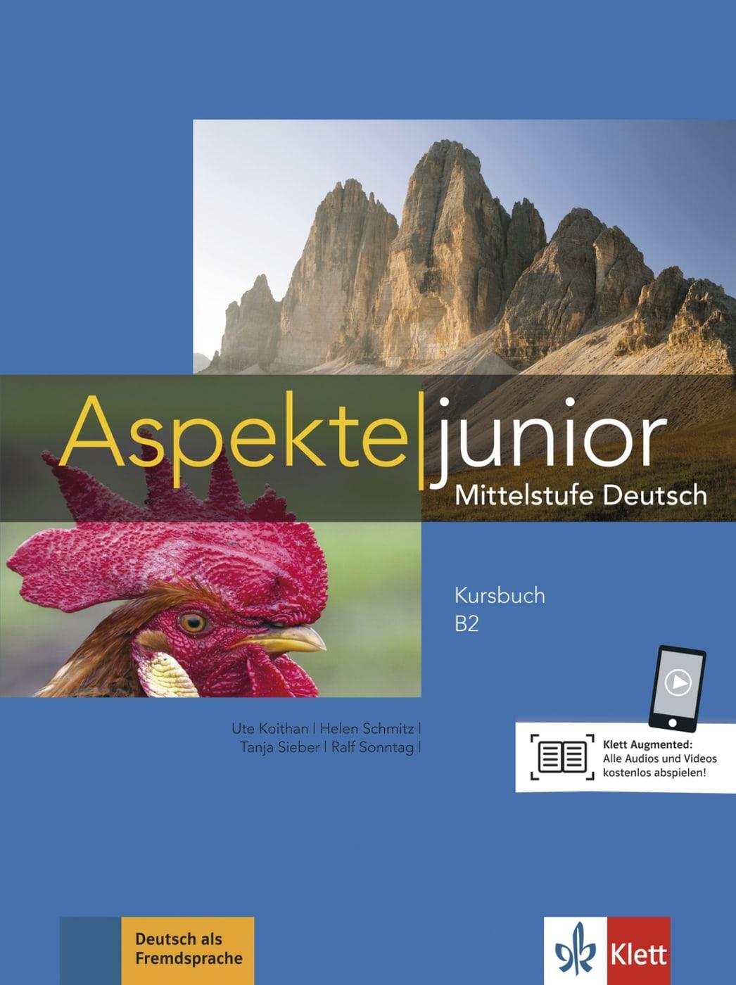Cover: 9783126052542 | Aspekte junior B2. Kursbuch mit Audio-Dateien zum Download | Buch