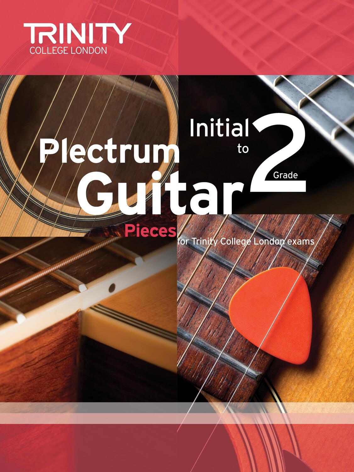 Cover: 9780857364838 | Plectrum Guitar Pieces Initial-Grade 2 | Trinity College London | 2015