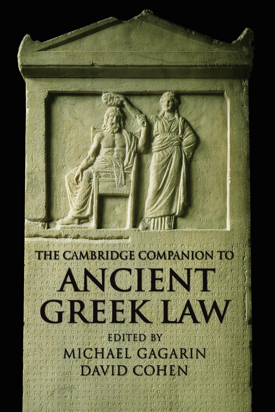 Cover: 9780521521598 | The Cambridge Companion to Ancient Greek Law | Michael Gagarin | Buch