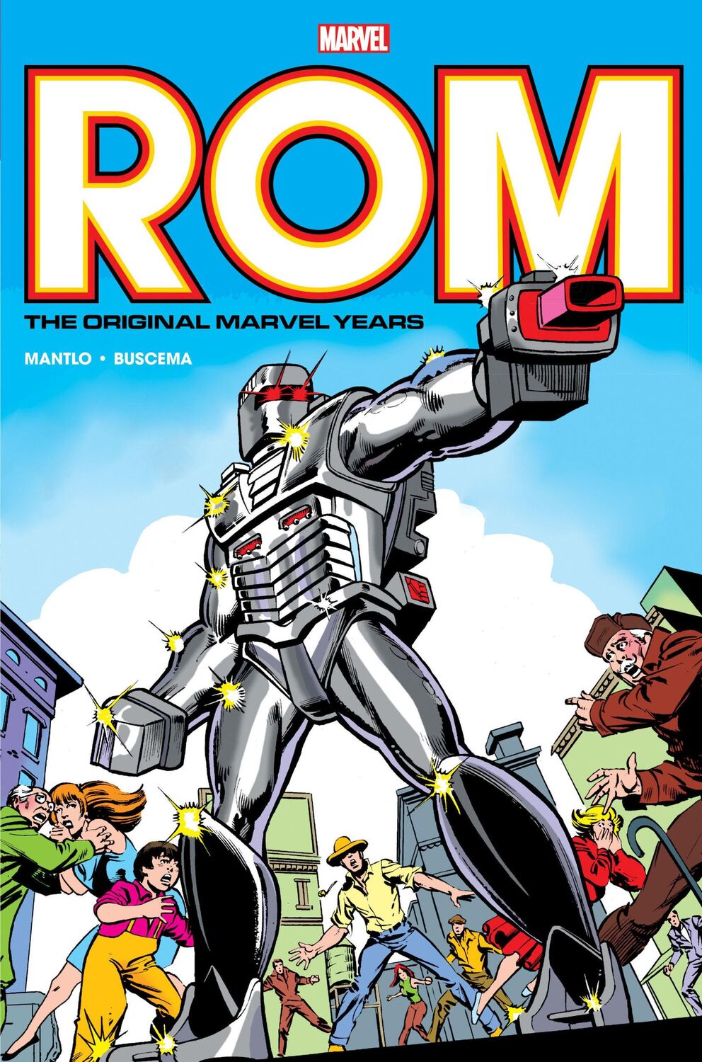 Cover: 9781302956714 | ROM: THE ORIGINAL MARVEL YEARS OMNIBUS VOL. 1 MILLER FIRST ISSUE COVER