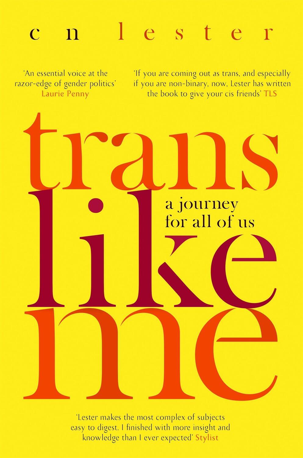 Cover: 9780349008592 | Trans Like Me | C. N. Lester | Taschenbuch | Kartoniert / Broschiert