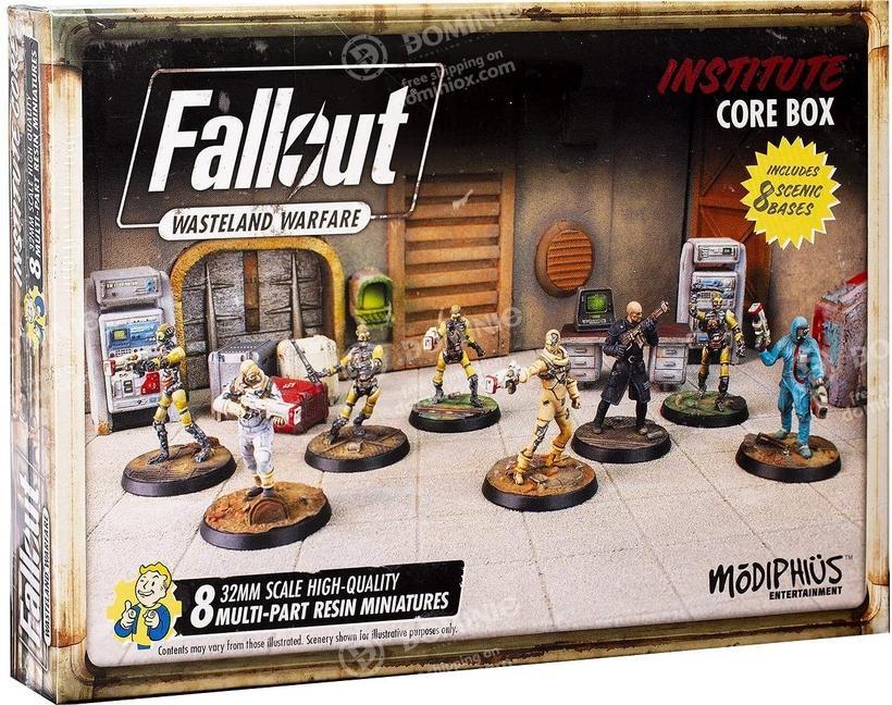 Cover: 5060523341979 | Fallout: Wasteland Warfare - Institute: Core Box | Modiphius | 2020