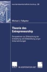 Cover: 9783824490912 | Theorie des Entrepreneurship | Michael Fallgatter | Taschenbuch | xvi