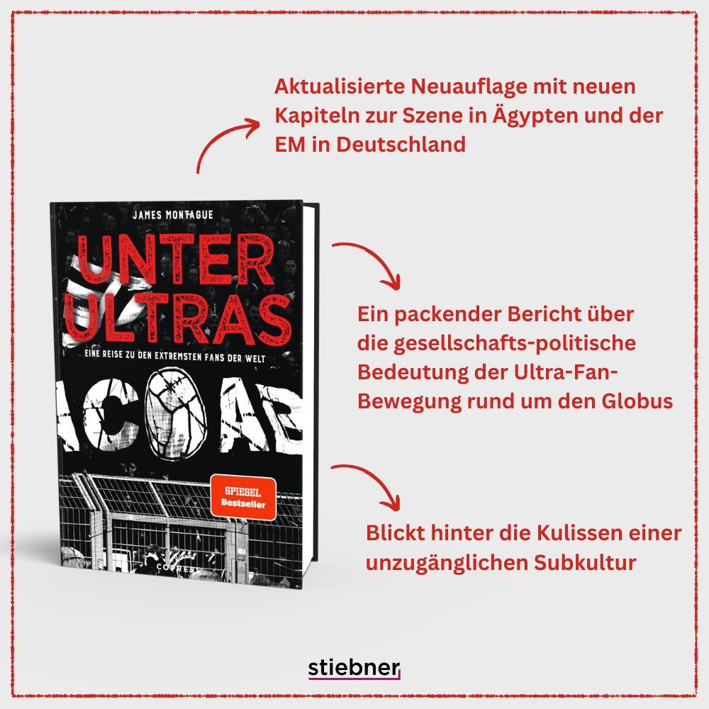 Bild: 9783767913103 | Unter Ultras | James Montague | Taschenbuch | 440 S. | Deutsch | 2024