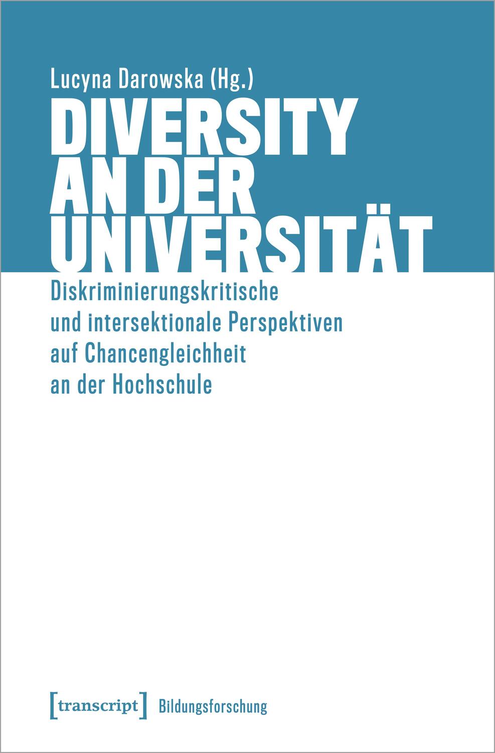 Cover: 9783837640939 | Diversity an der Universität | Lucyna Darowska | Taschenbuch | Deutsch