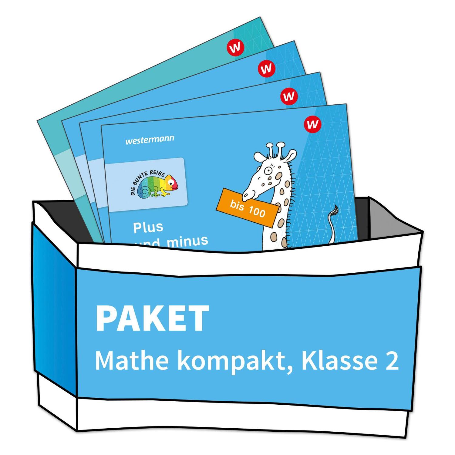 Cover: 9783141176780 | DIE BUNTE REIHE - Mathematik. Paket Mathe kompakt 2 | Broschüre | 2022