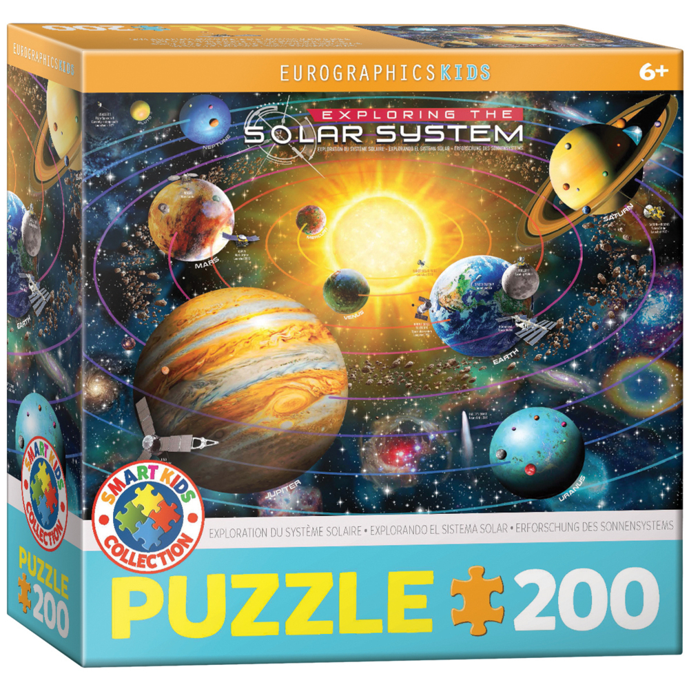 Cover: 628136654869 | Erkundung des Sonnensystems (Puzzle) | Spiel | In Spielebox | 2022