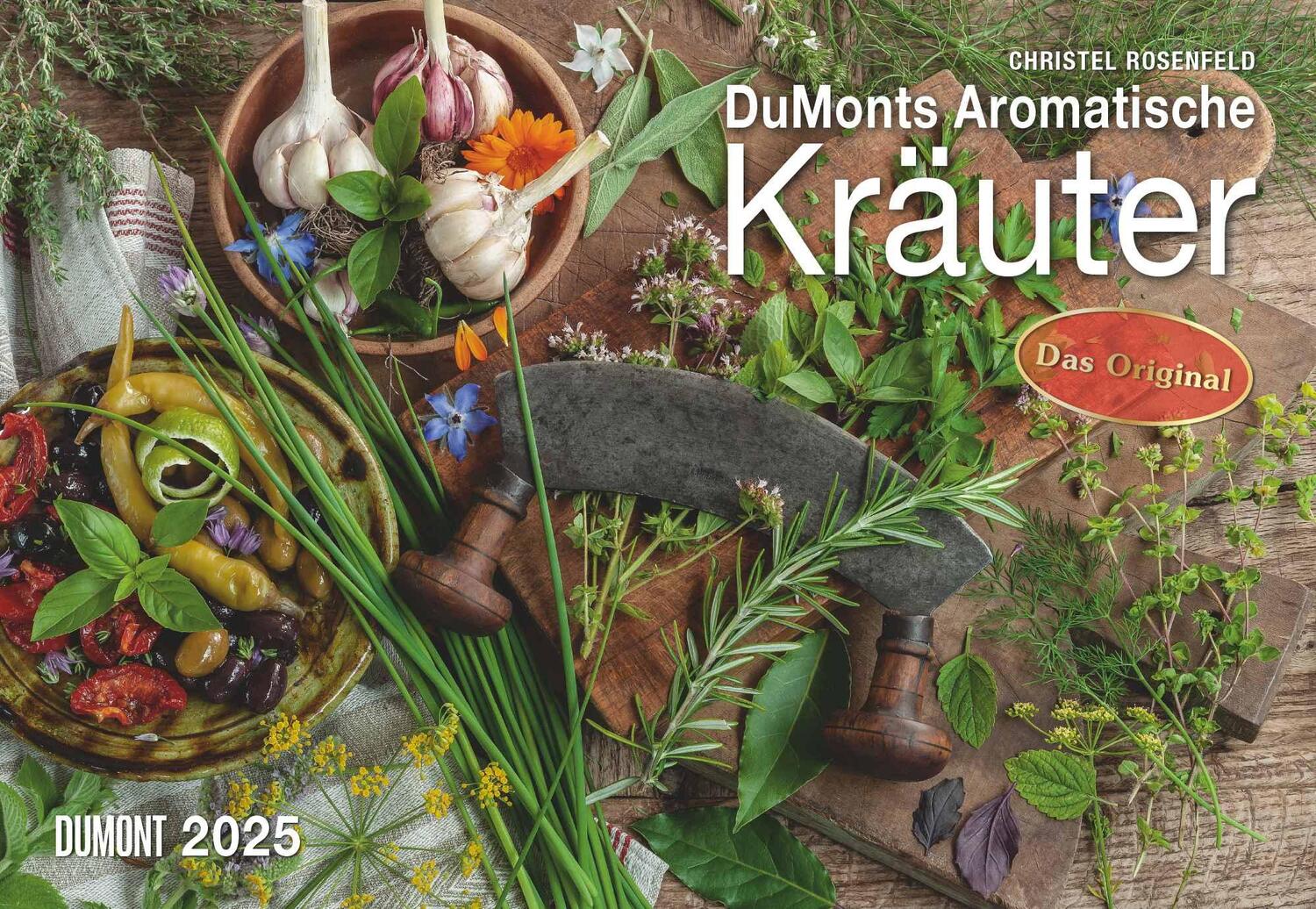 Cover: 4250809652870 | DUMONTS Aromatische Kräuter 2025 - Broschürenkalender -...