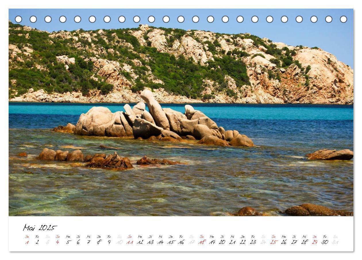 Bild: 9783435815197 | SMARAGDENSCHATZ - SARDINIEN (Tischkalender 2025 DIN A5 quer),...