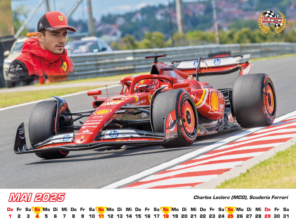 Bild: 9783948794675 | Formel 1 Kalender 2025 | Frank Pommer | Kalender | Deutsch | 2025