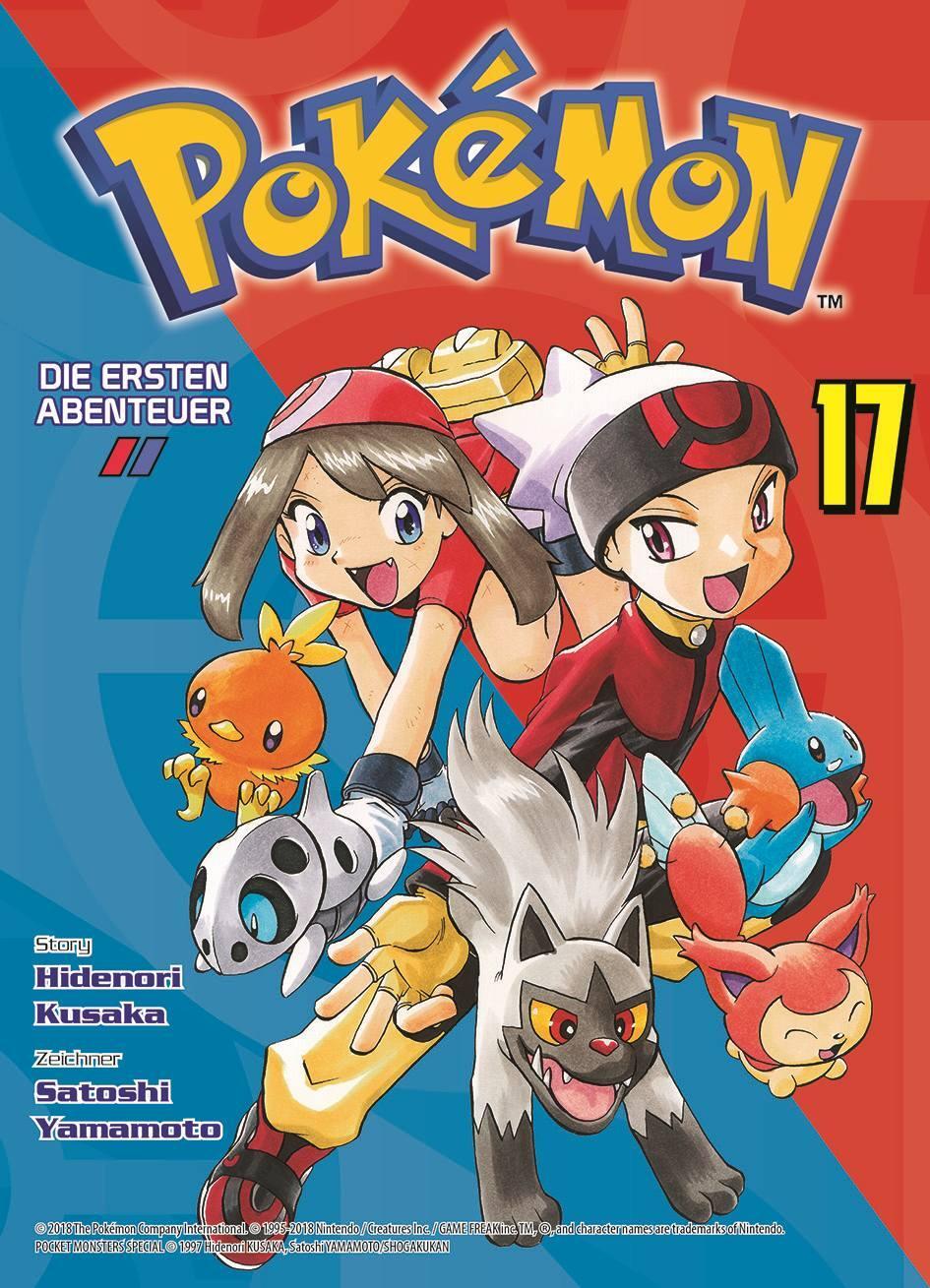 Cover: 9783741608759 | Pokémon - Die ersten Abenteuer | Bd. 17: Rubin und Saphir | Buch