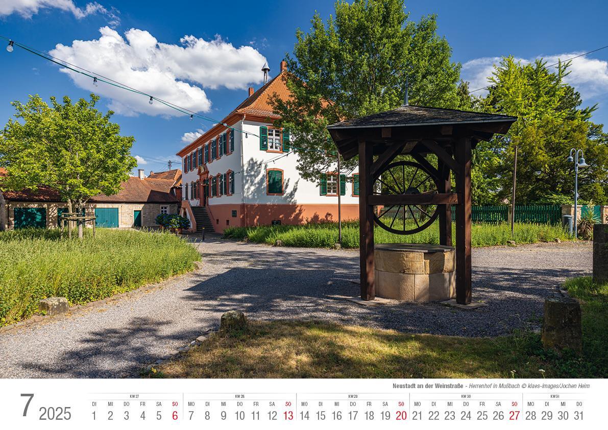 Bild: 9783965352339 | Neustadt a. d. Weinstraße 2025 Bildkalender A3 Spiralbindung | Klaes