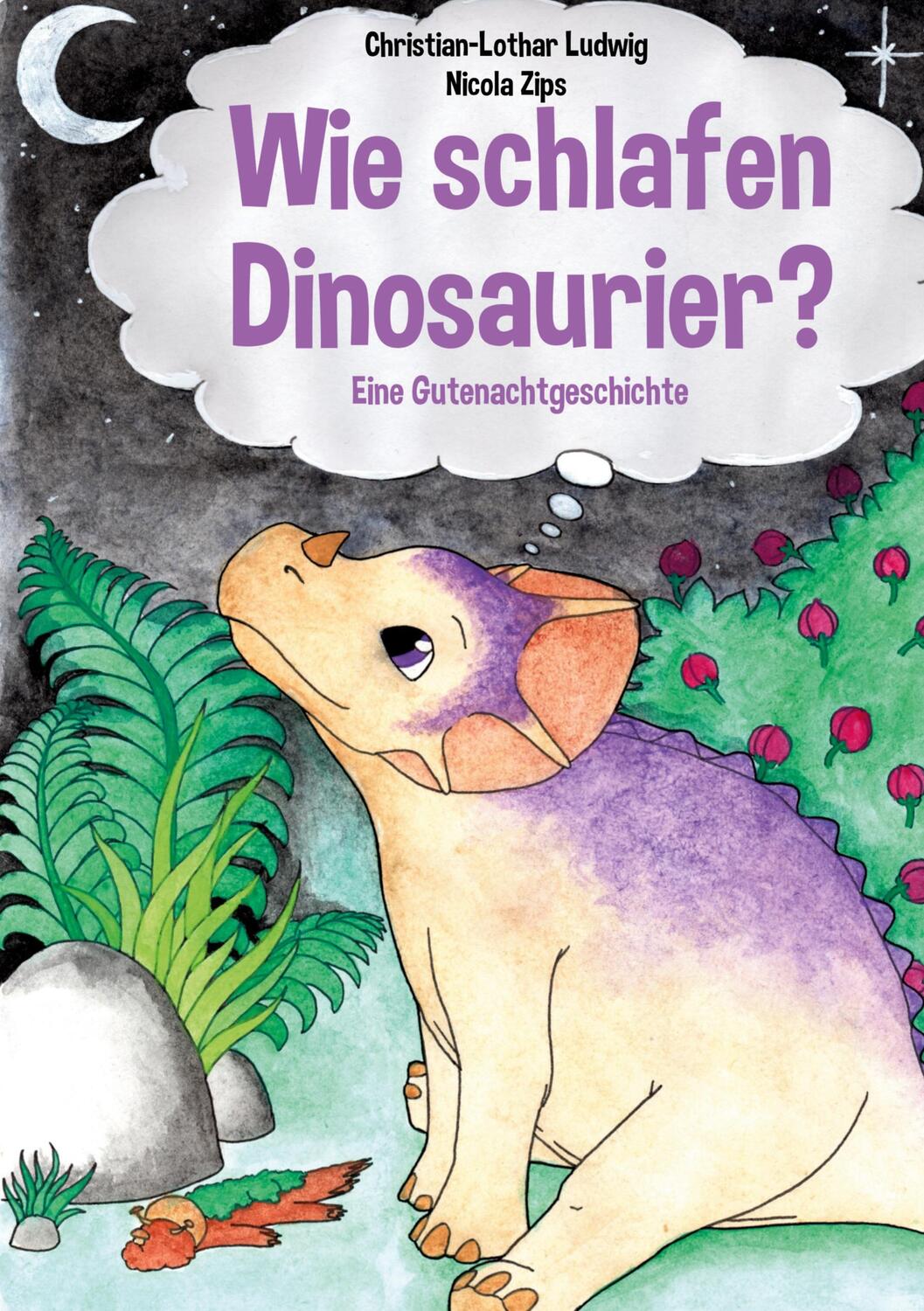Cover: 9783752647013 | Wie schlafen Dinosaurier? | Eine kurze Gutenachtgeschichte | Ludwig