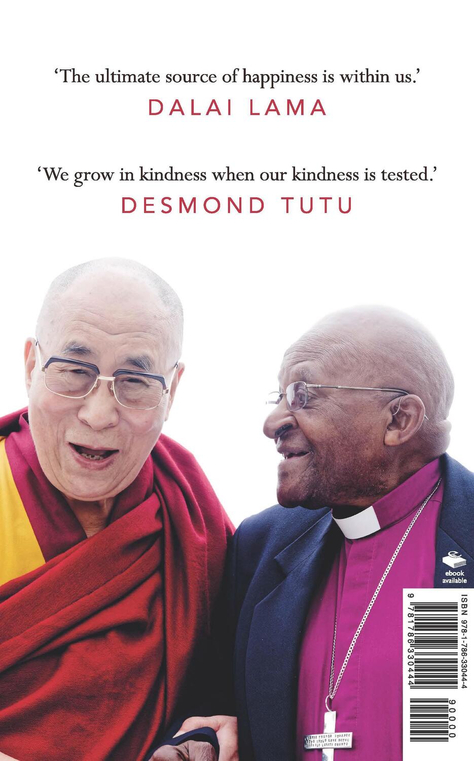 Rückseite: 9781786330444 | The Book of Joy | Dalai Lama (u. a.) | Buch | Englisch | 2016