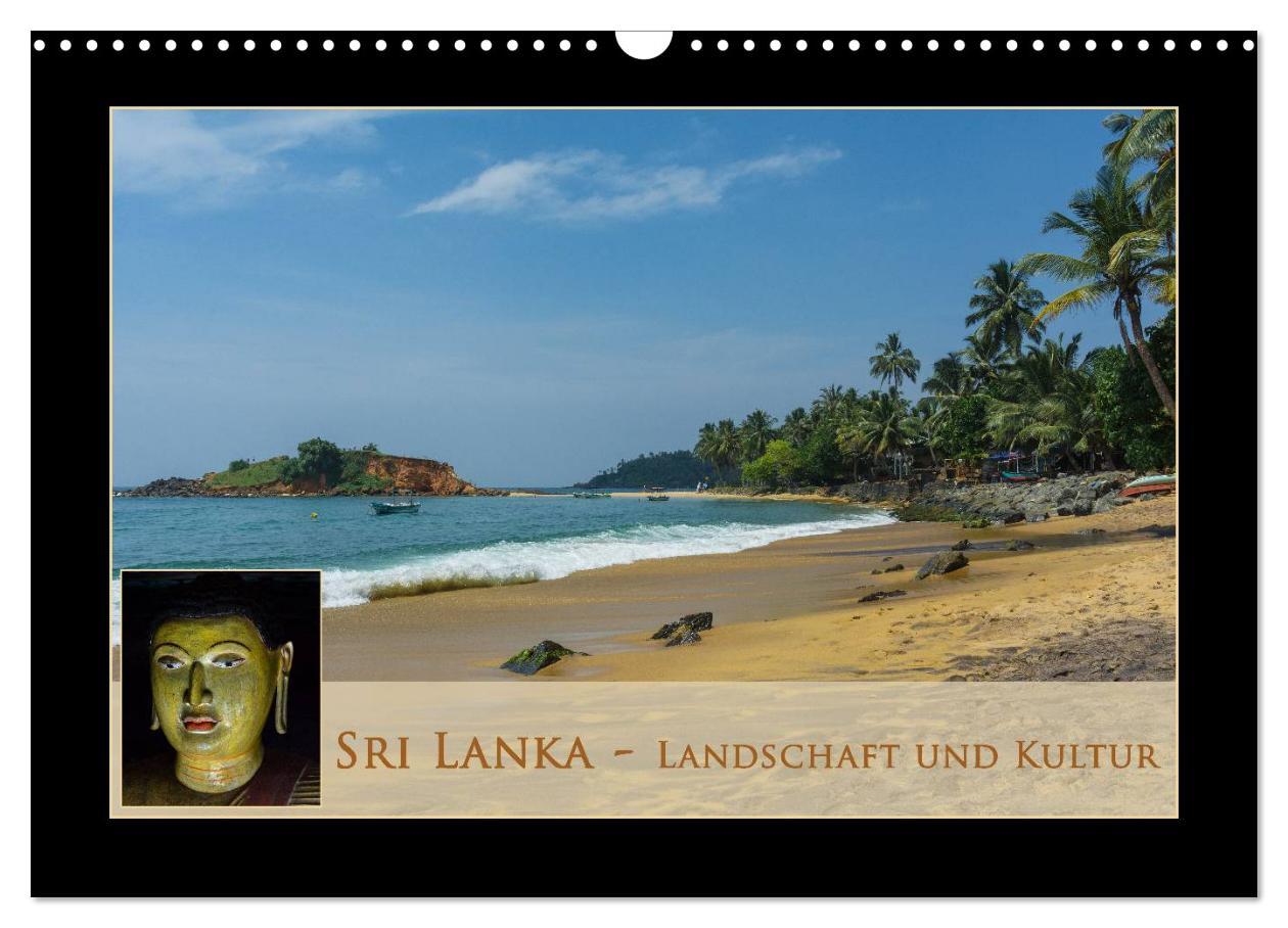 Cover: 9783435480333 | Sri Lanka - Landschaft und Kultur (Wandkalender 2025 DIN A3 quer),...