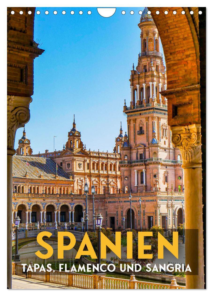Cover: 9783675596580 | Spanien - Tapas, Flamenco und Sangria (Wandkalender 2024 DIN A4...