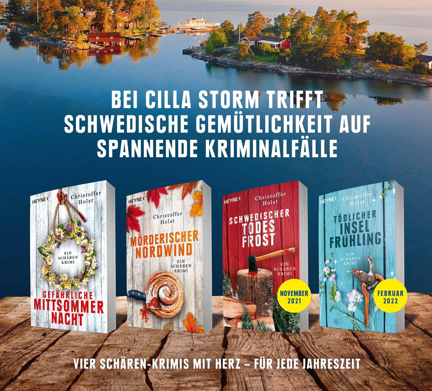 Bild: 9783453425170 | Mörderischer Nordwind | Ein Schären-Krimi | Christoffer Holst | Buch