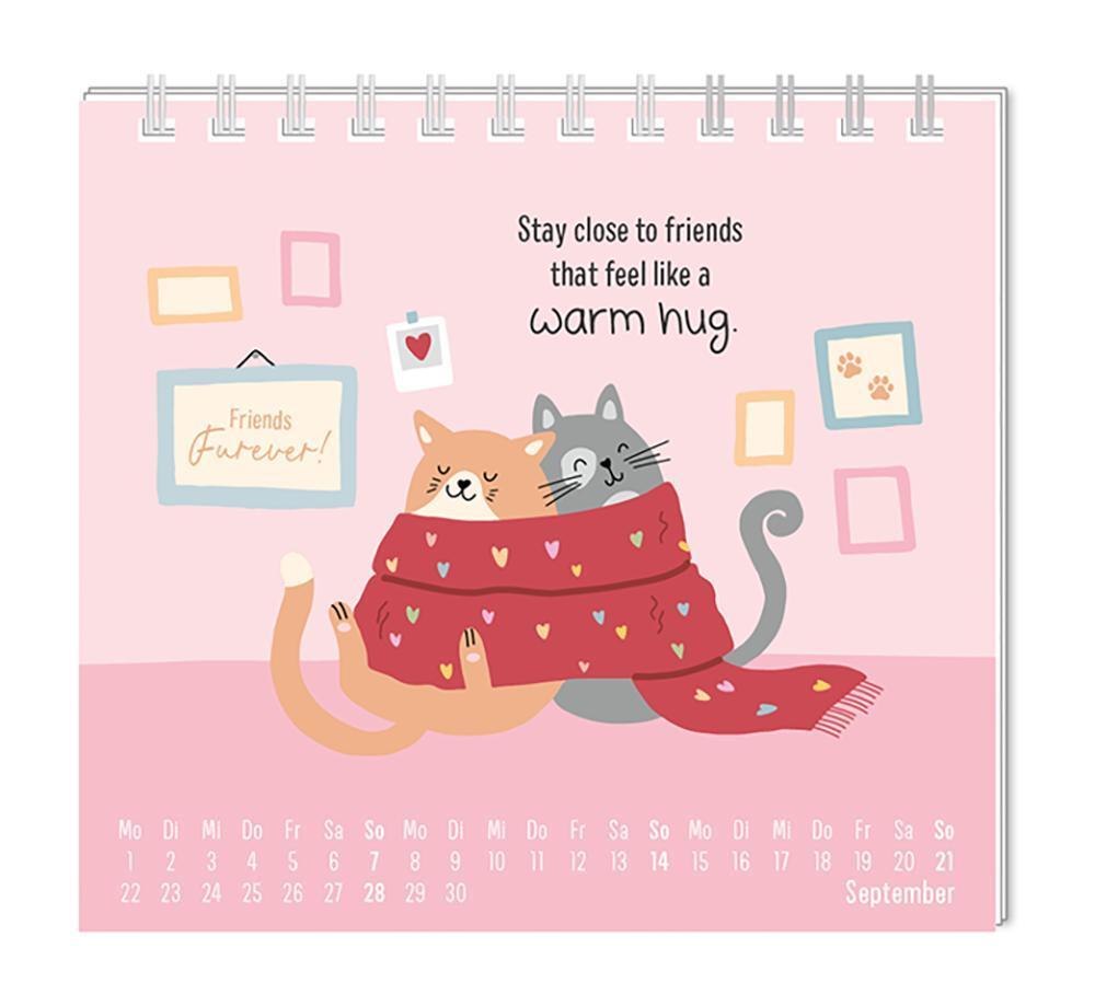 Bild: 9783986361310 | Mini-Kalender 2025 Have a purrrfect time! | Mini-Kalender | Original