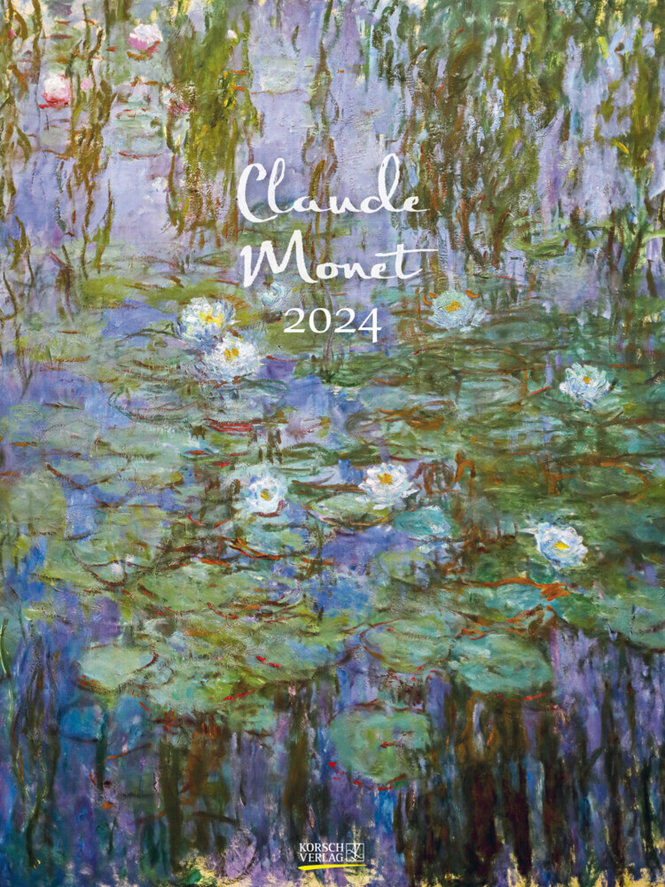 Cover: 9783731868309 | Claude Monet 2024 | Korsch Verlag | Kalender | Spiralbindung | 14 S.