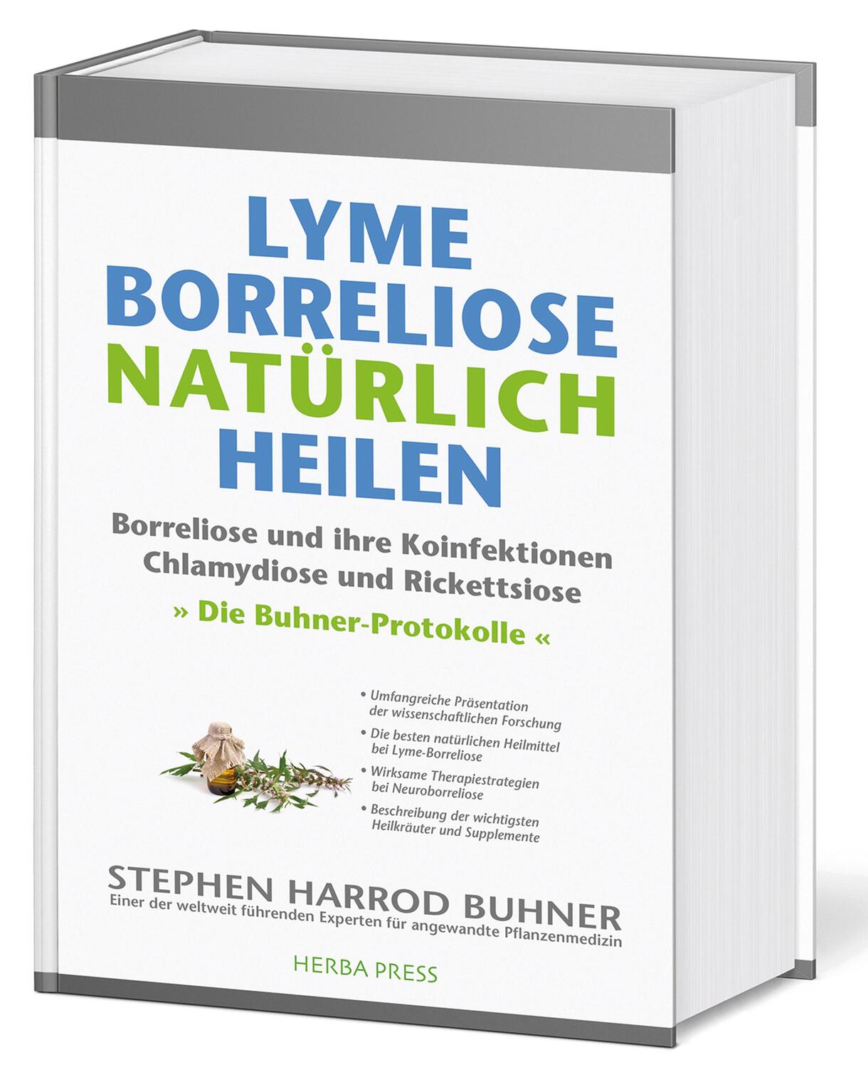 Cover: 9783946245056 | Lyme-Borreliose natürlich heilen | Stephen Harrod Buhner | Buch | 2017