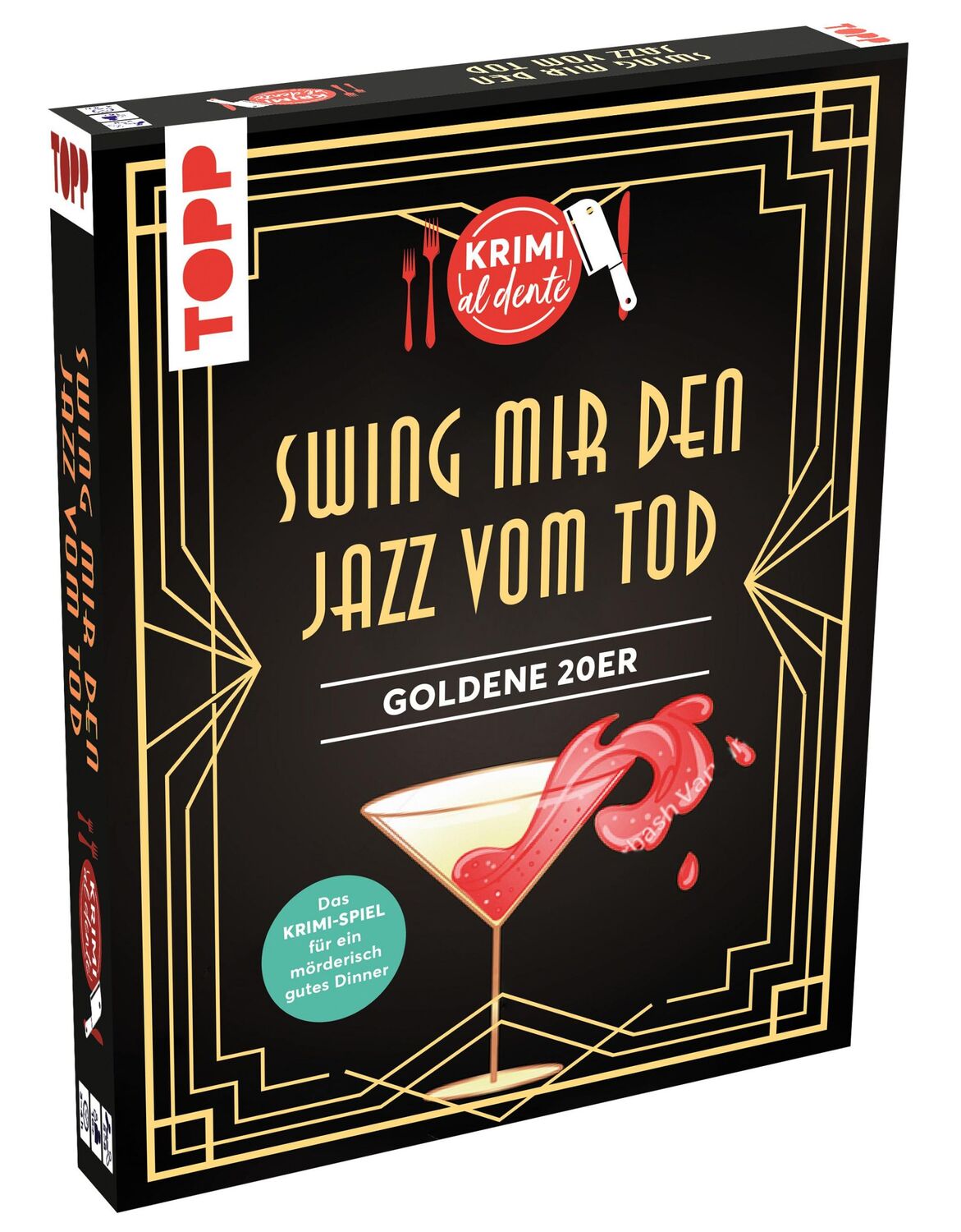 Cover: 4007742184650 | Krimi al dente - Goldene 20er: Swing mir den Jazz vom Tod | Spiel