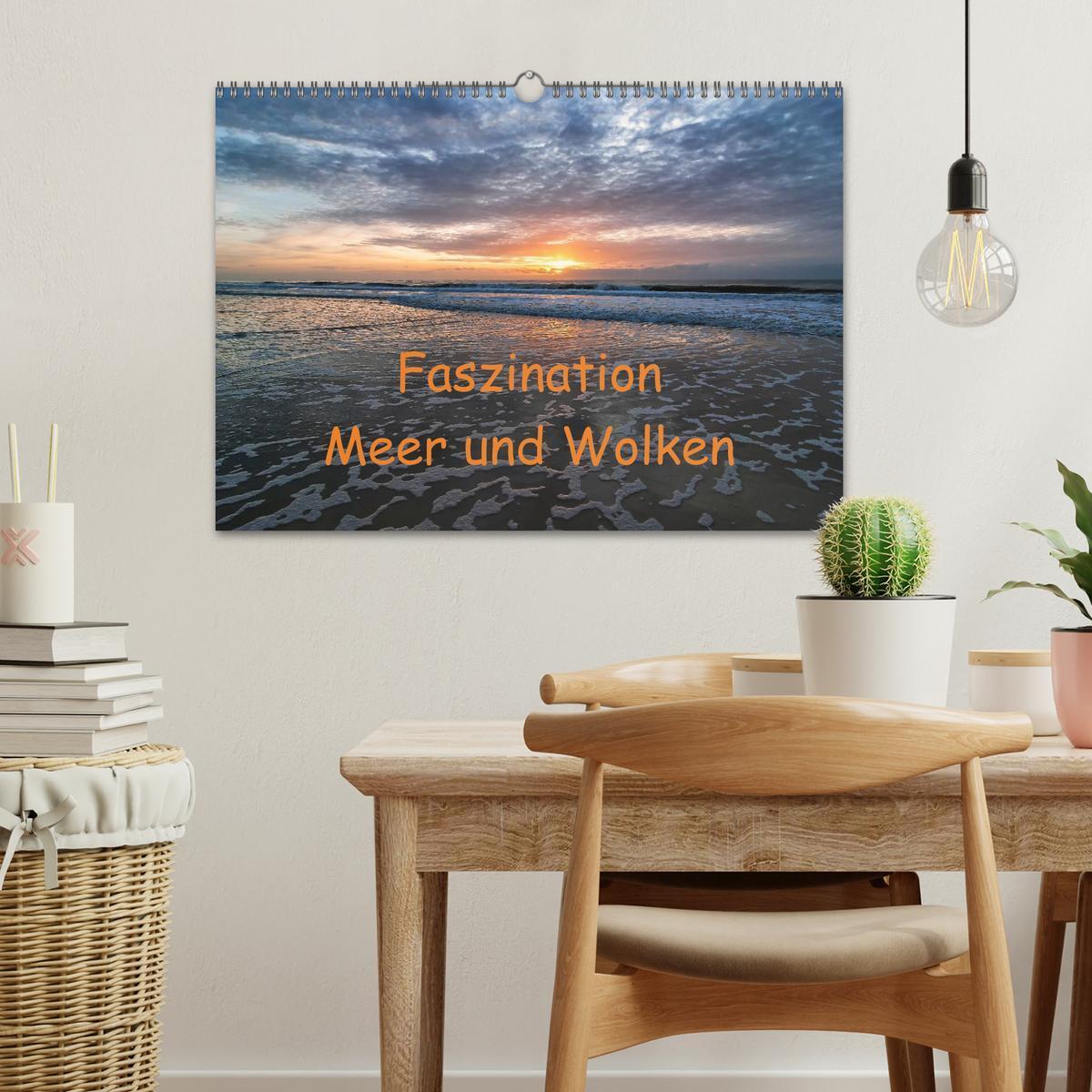 Bild: 9783435698158 | Faszination Meer und Wolken (Wandkalender 2025 DIN A3 quer),...