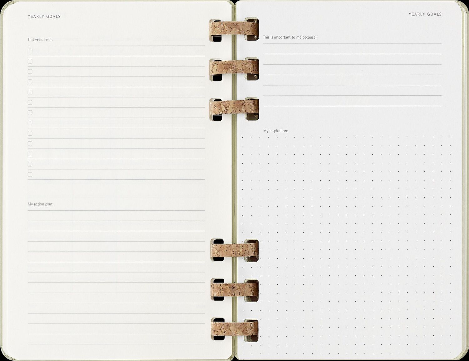 Bild: 8056999271510 | Moleskine 12 Monate Planer mit Spiralbindung, L/A5, Fester Einband,...